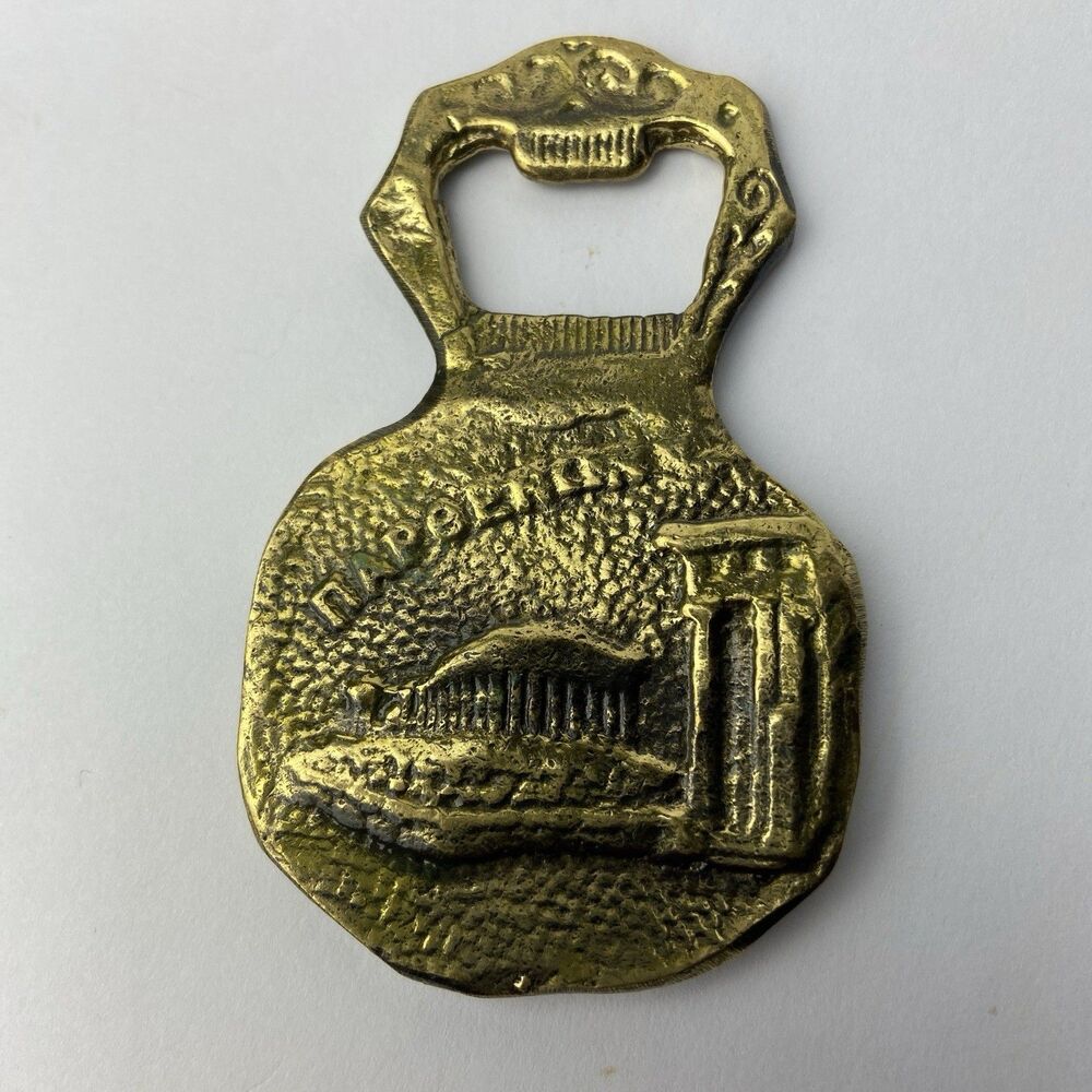 Bronze Bottle Opener Made in Greece - Picture 3 of 8